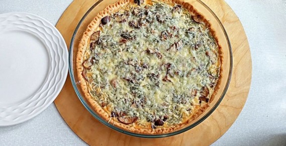 Непревзойденный открытый пирог с грибами: секреты идеального блюда