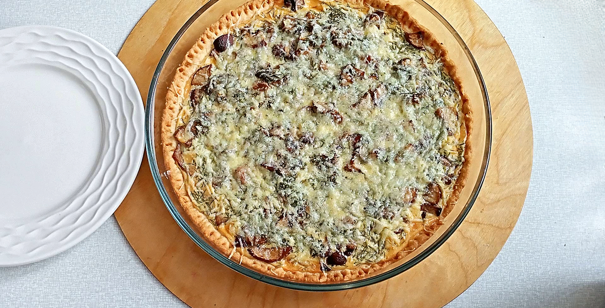 Непревзойденный открытый пирог с грибами: секреты идеального блюда