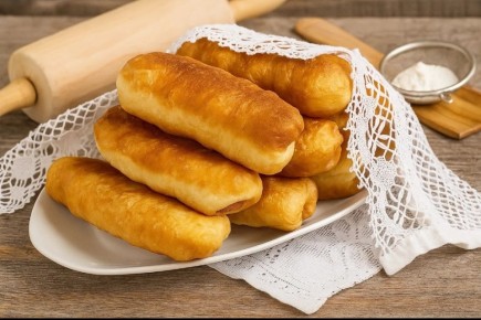 Ностальгия на тарелке: жареные сосиски в тесте