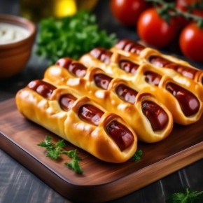 Сосиски в тесте: Простой рецепт для любого повода