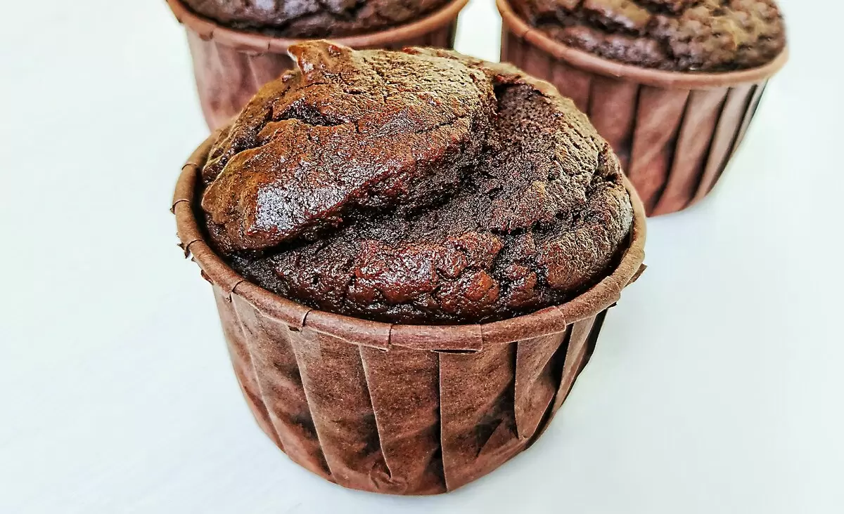 Волшебные шоколадные кексы без сахара и глютена