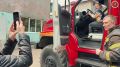 Как и обещали — видео!. Смотрите нашу нарезку: как ребята сдавали нормативы, чётко называли диспетчеру адрес «пожара» и накладывали повязки