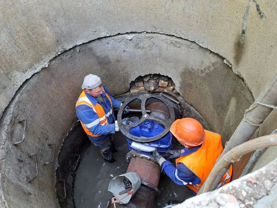 Новокузнецкий Водоканал сообщает об успешном проведении мероприятий на участке магистрального водовода Новокузнецкий Водоканал сообщает об успешном проведении мероприятий на участке магистрального водовода