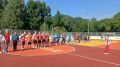 На спортплощадке возле Площади общественных мероприятий Заводского района состоялся турнир по мини-футболу, приуроченного к Дню металлурга