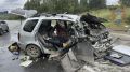 В Новокузнецком муниципальном округе сотрудники Госавтоинспекции устанавливают обстоятельства ДТП, в котором травмированы пять человек двое из которых дети