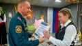 Школьницу из Новокузнецка наградили за спасение человека