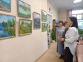 17 сентября в библиотеке «Кузнецкая» состоялось открытие выставки «Между небом и землёй»